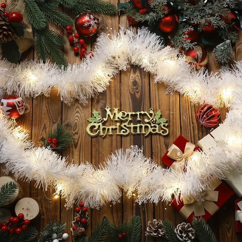 Christmas decorative garlands