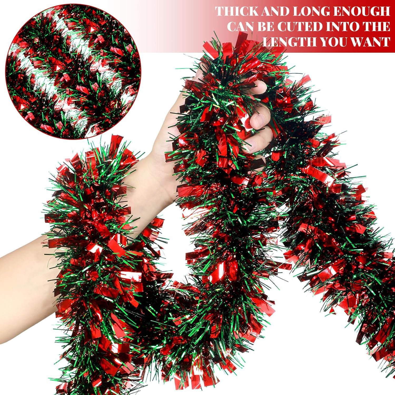 Christmas decorative garlands