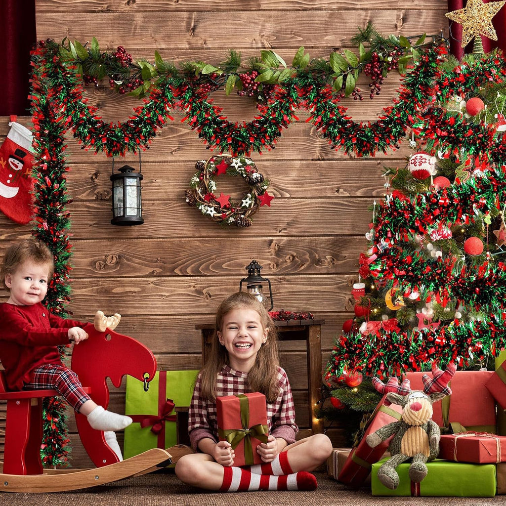 Christmas decorative garlands