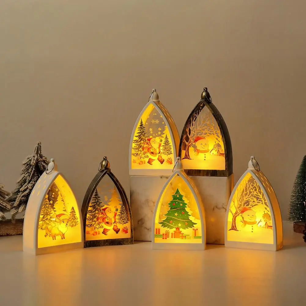 Vintage Christmas Glowing House