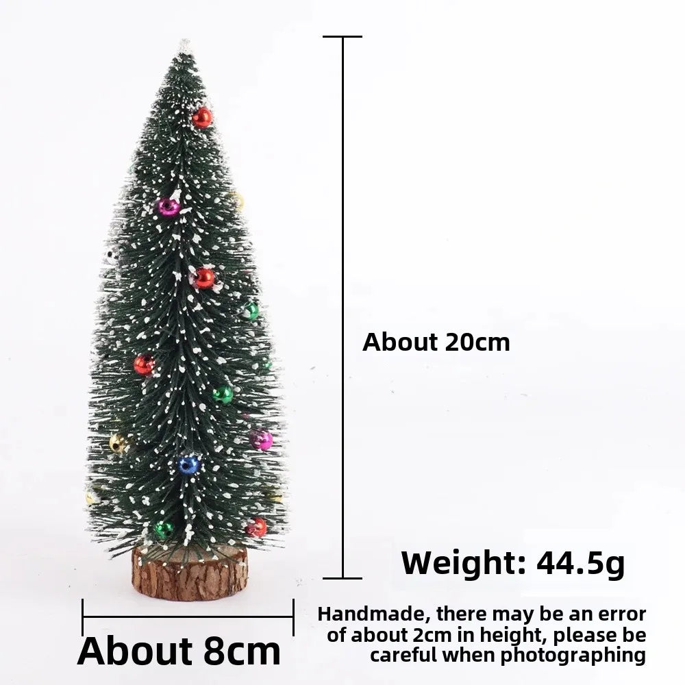 Mini Black Sisal Christmas Tree