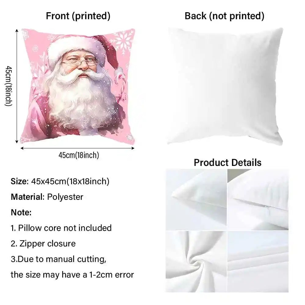 Christmas Squirrel Pillow Case