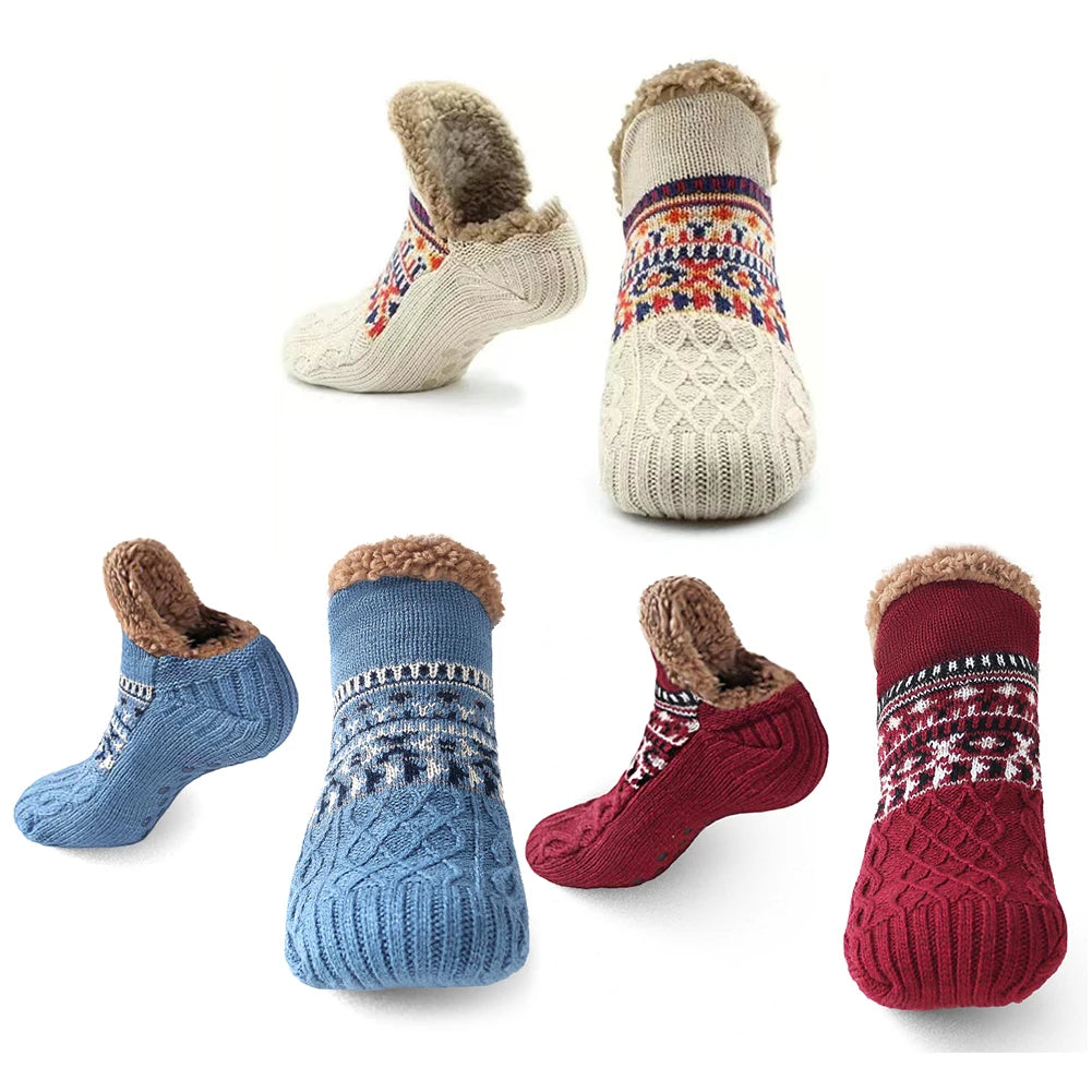 Warm and Comfortable Winter Socks-Slippers