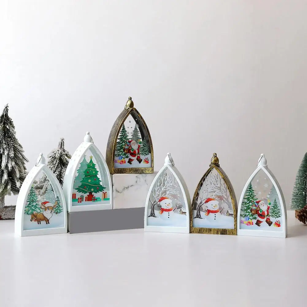 Vintage Christmas Glowing House