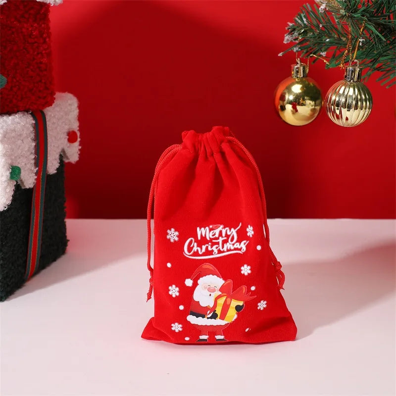 Christmas Velvet Bags