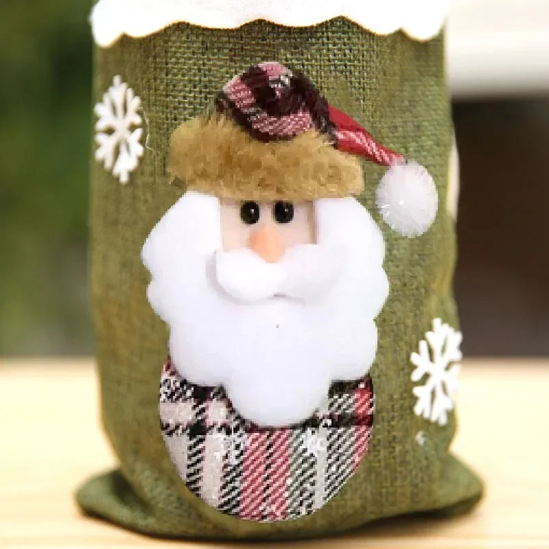 Christmas Wine Bottle Cover