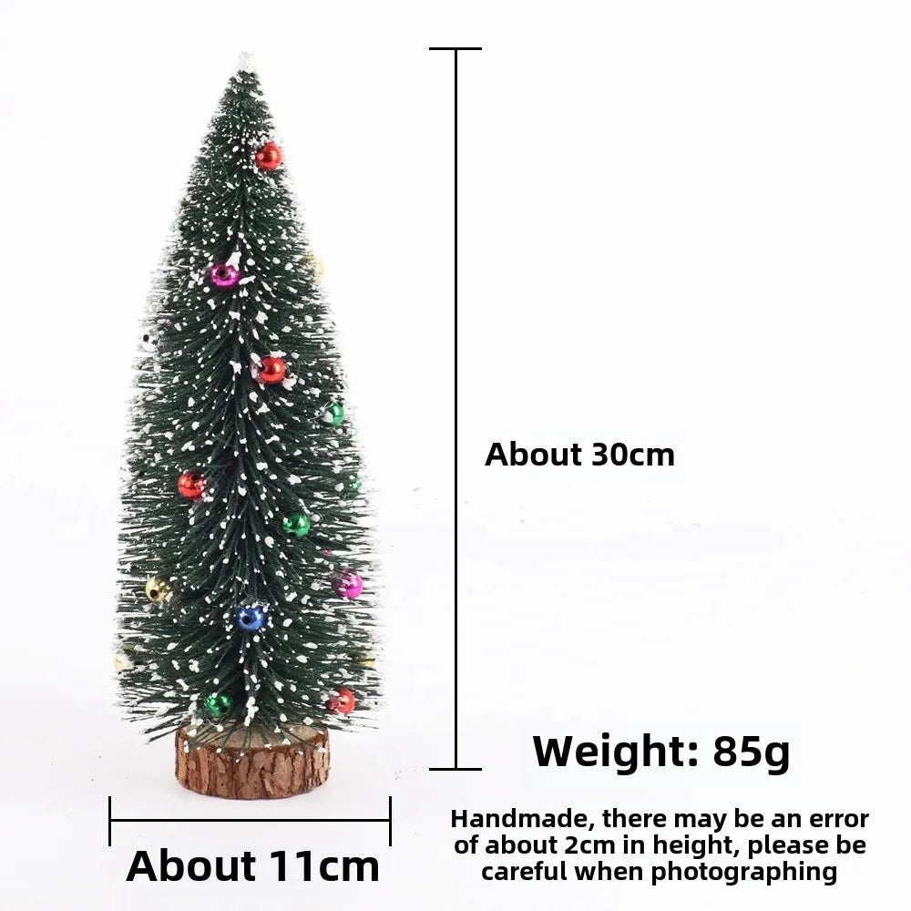 Mini Black Sisal Christmas Tree