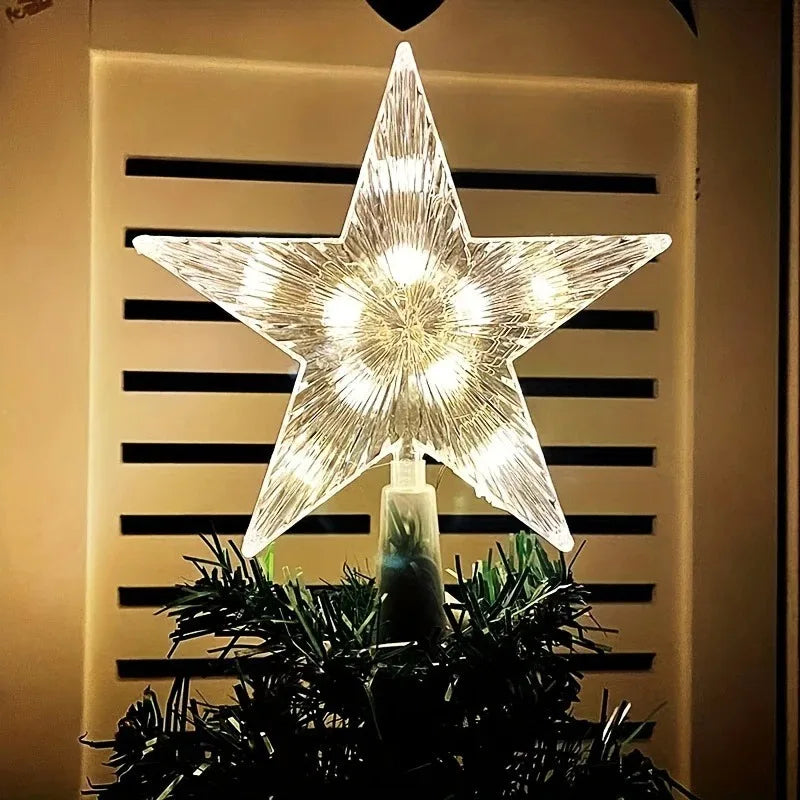 Christmas Glowing Tree Topper  Decoration