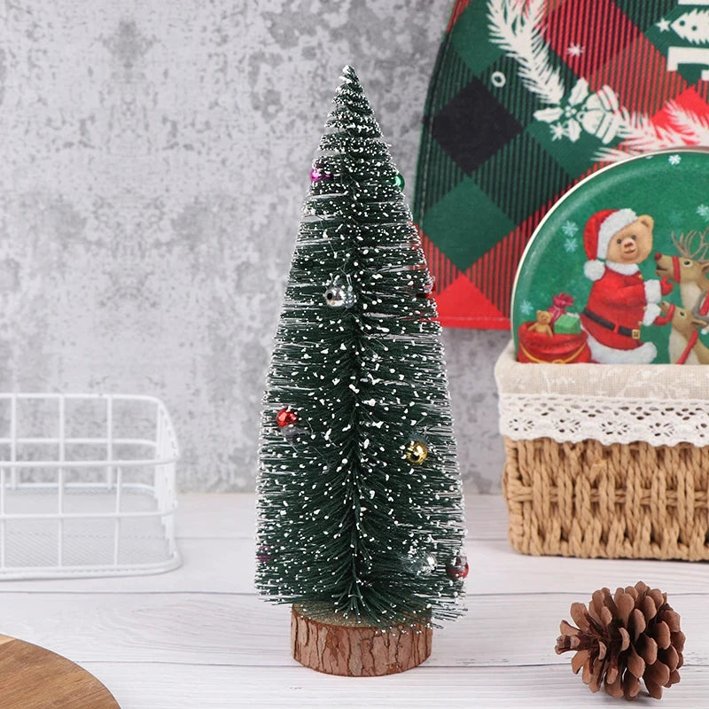Mini Black Sisal Christmas Tree