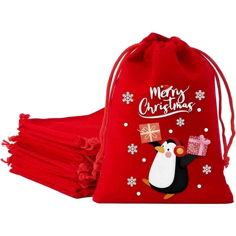 Christmas Velvet Bags