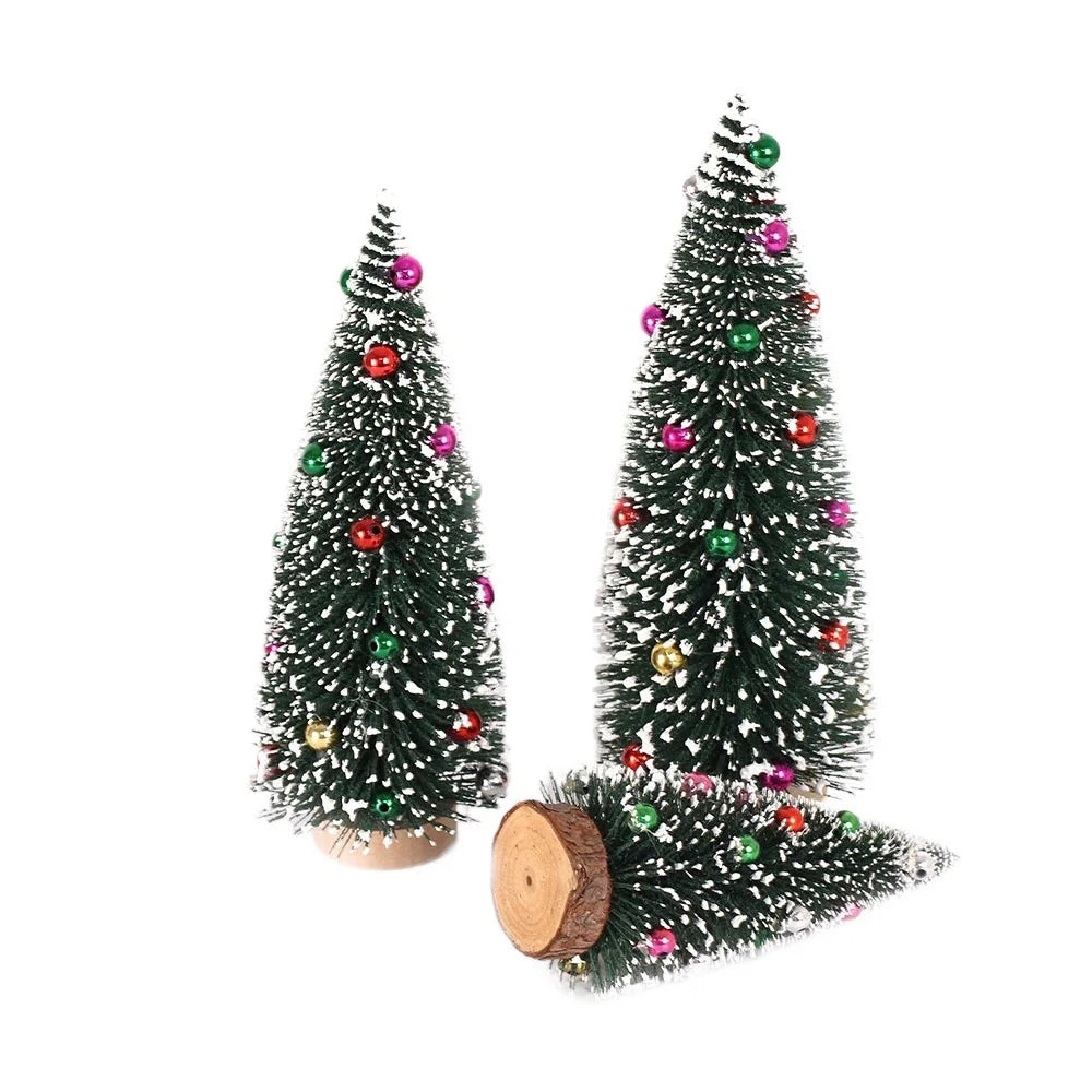 Mini Black Sisal Christmas Tree