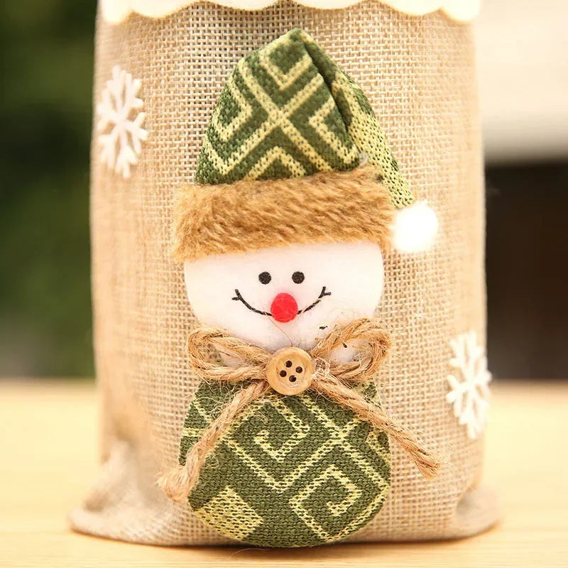 Christmas Wine Bottle Cover