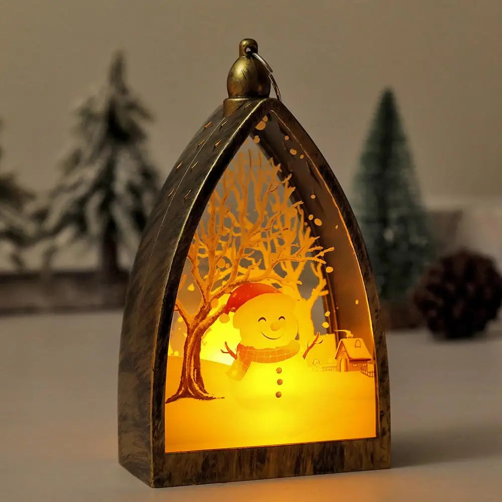 Vintage Christmas Glowing House