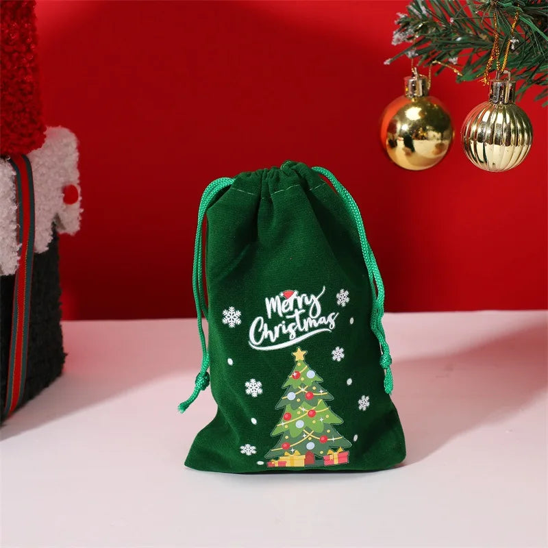 Christmas Velvet Bags
