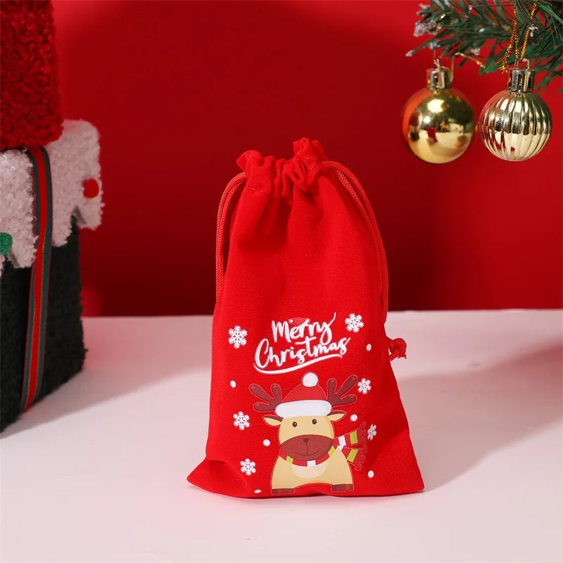 Christmas Velvet Bags