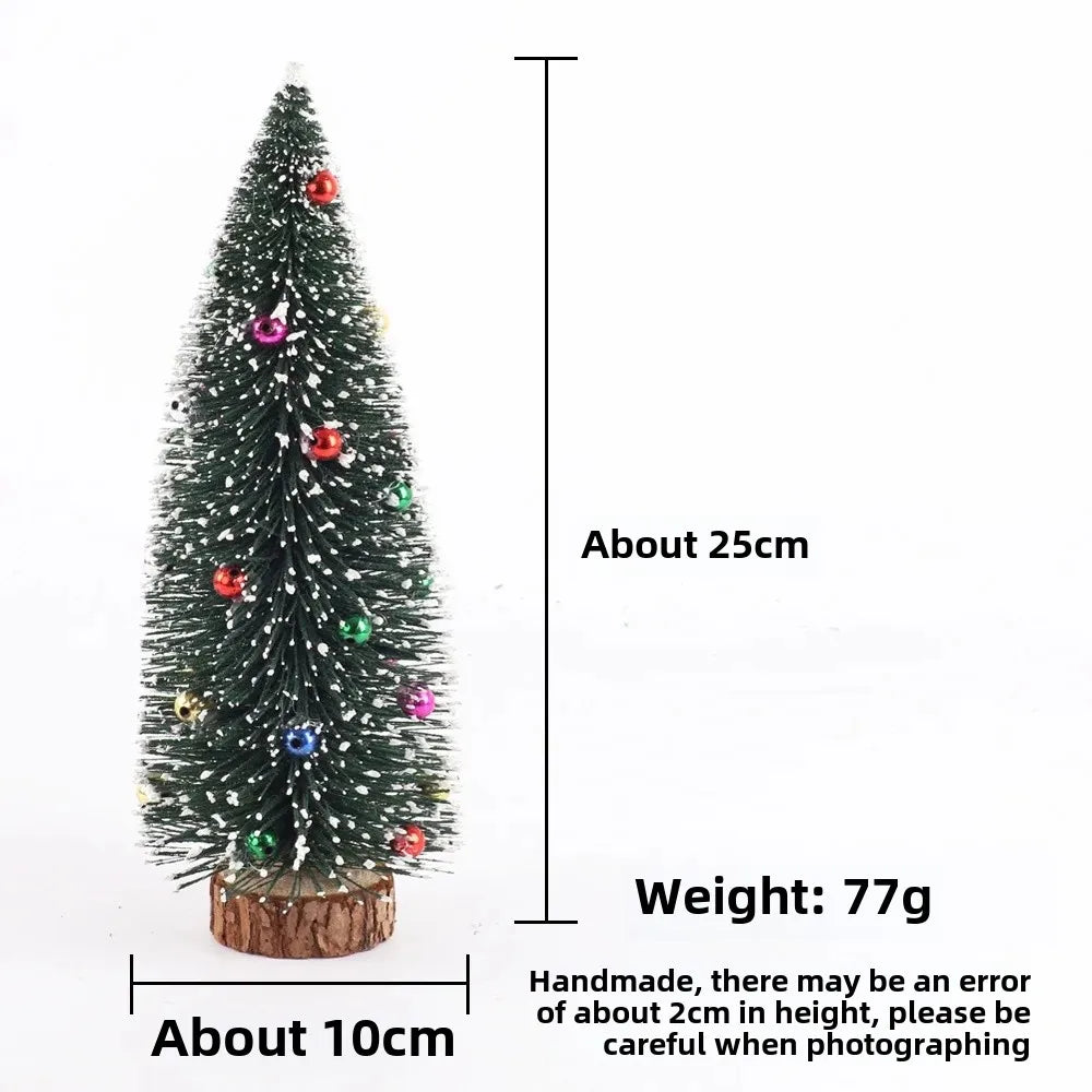 Mini Black Sisal Christmas Tree