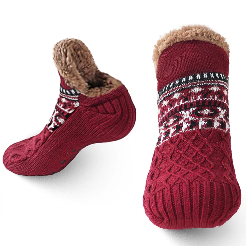 Warm and Comfortable Winter Socks-Slippers