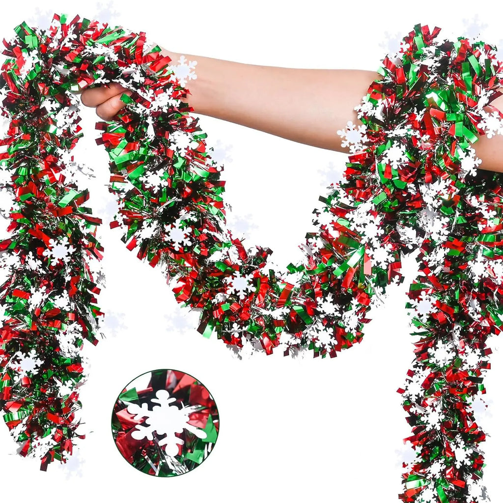 Christmas decorative garlands