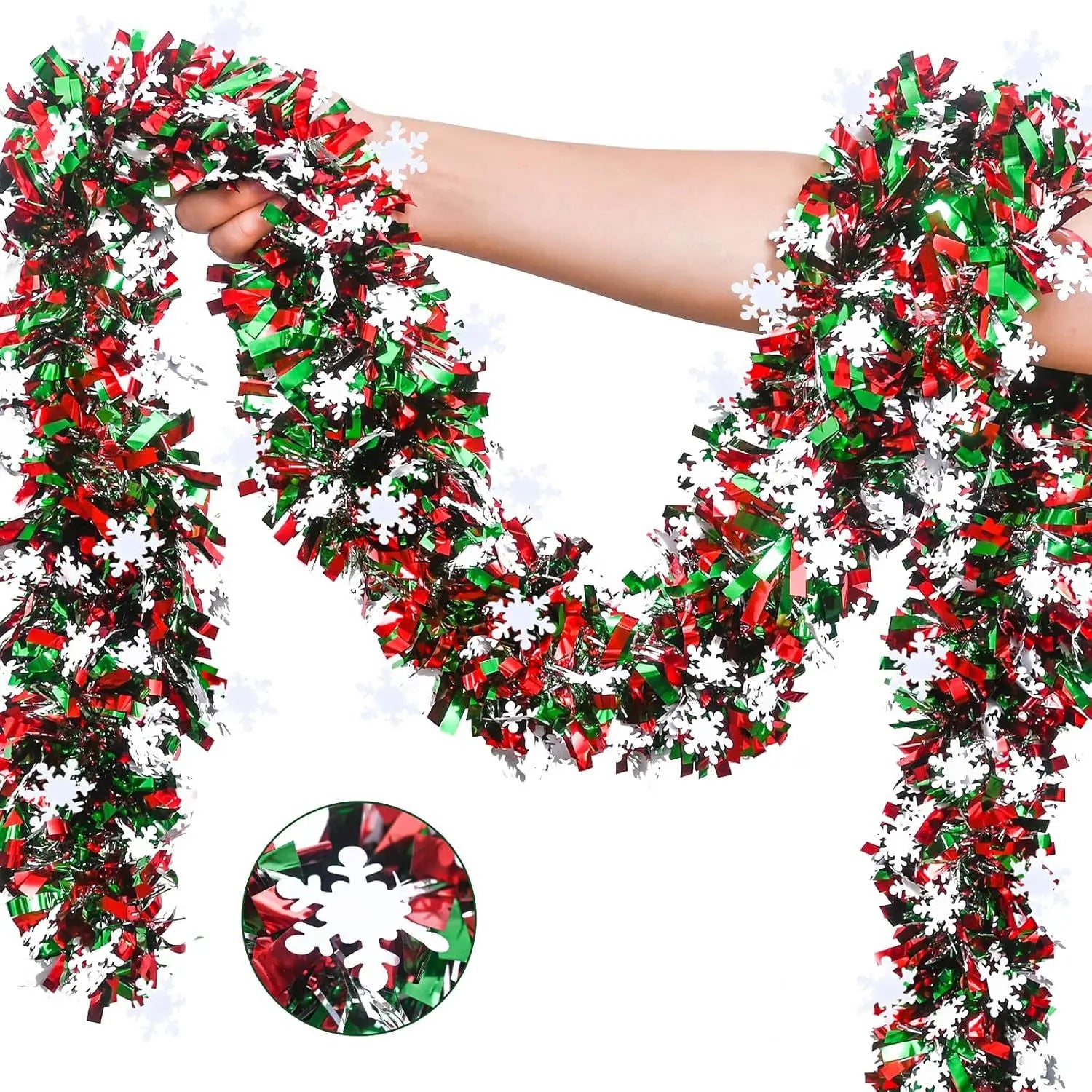 Christmas decorative garlands
