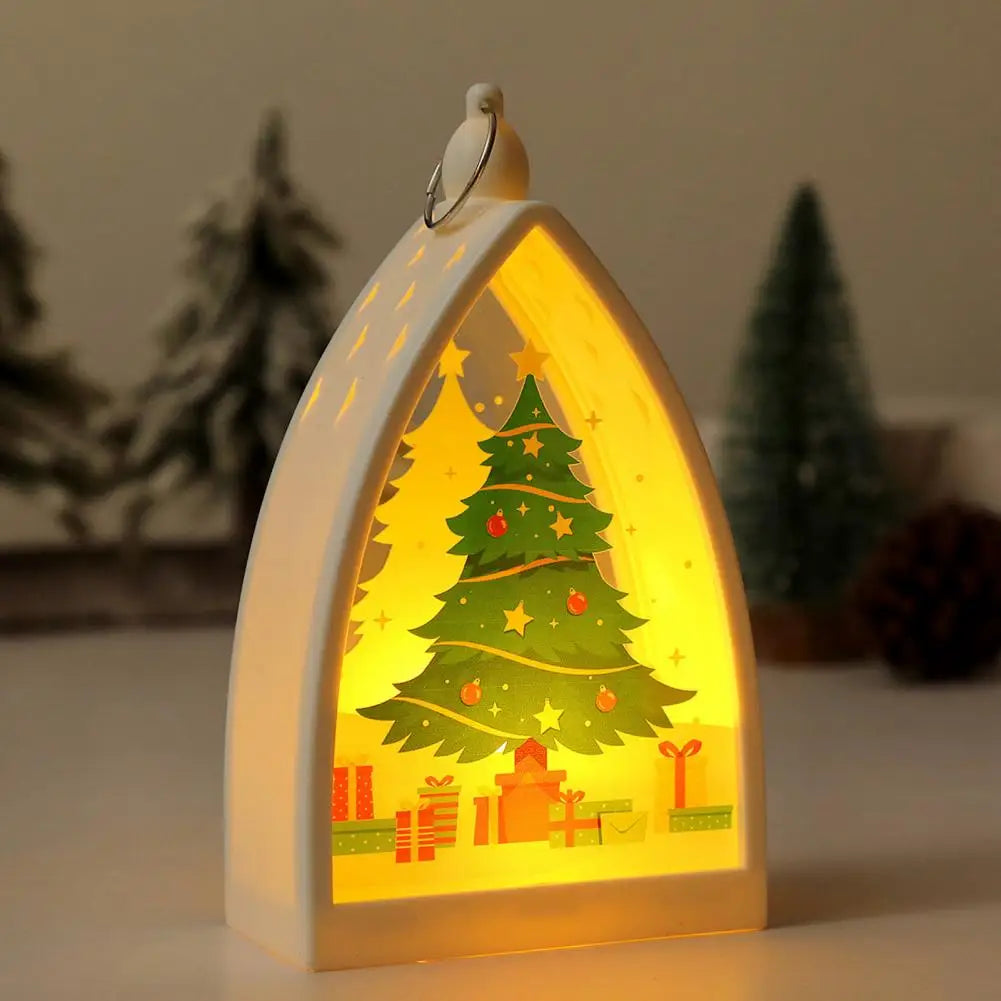 Vintage Christmas Glowing House