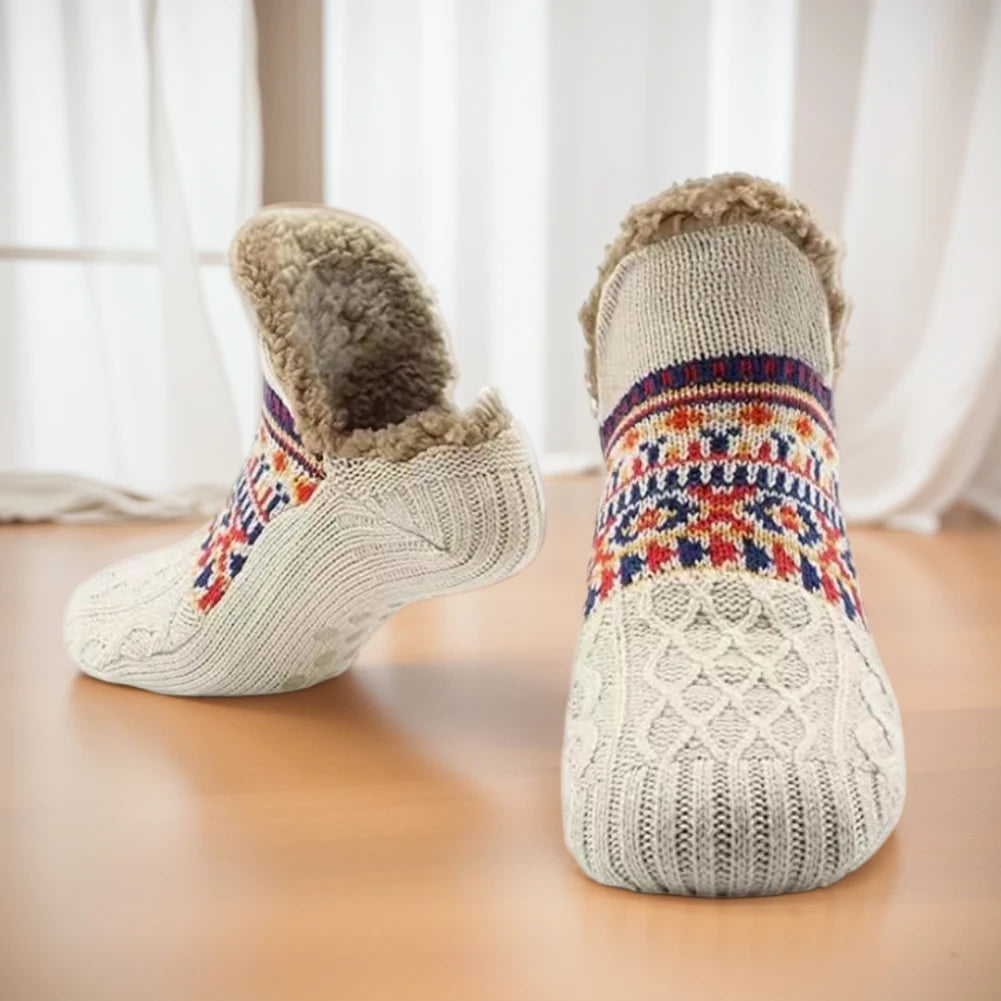 Warm and Comfortable Winter Socks-Slippers