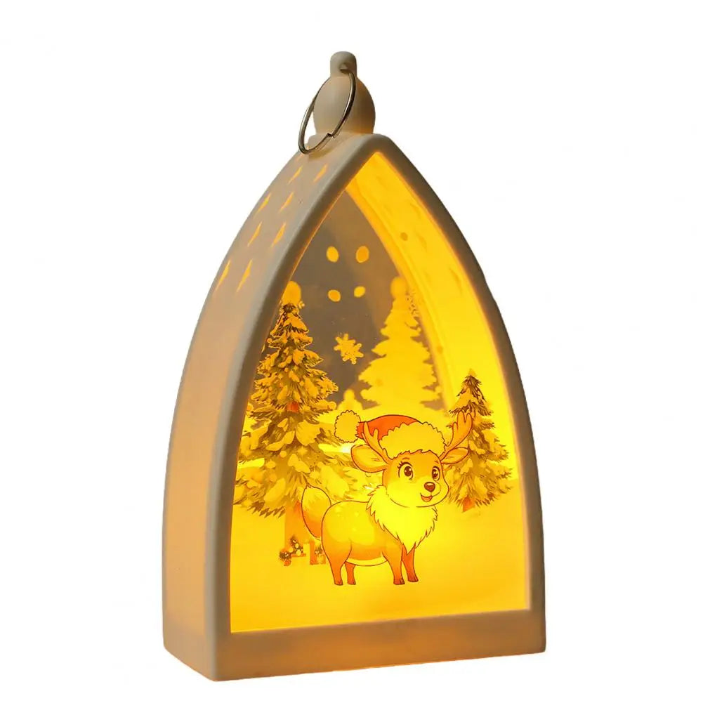 Vintage Christmas Glowing House