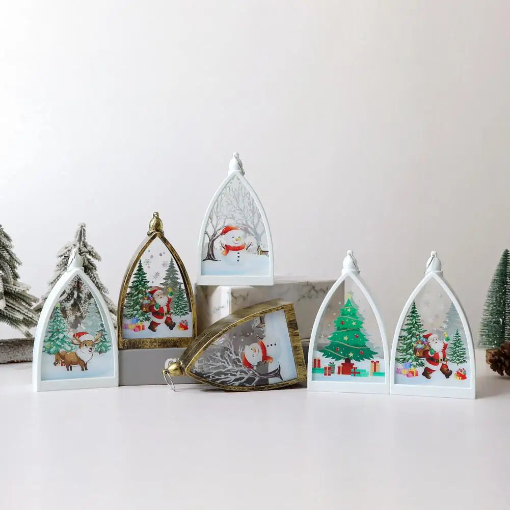 Vintage Christmas Glowing House