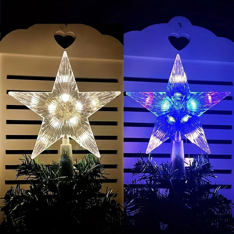Christmas Glowing Tree Topper  Decoration