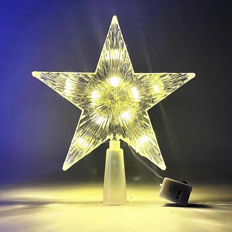Christmas Glowing Tree Topper  Decoration